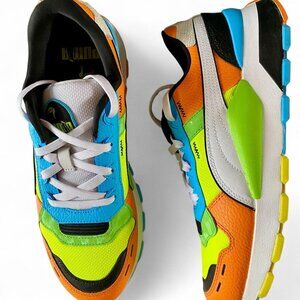 Puma RS 2.0 Tropics Sneakers Mens US 10.5 Vibrant Orange Alert Yellow 388330-01